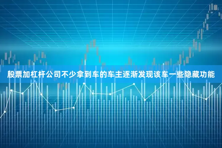 股票加杠杆公司不少拿到车的车主逐渐发现该车一些隐藏功能