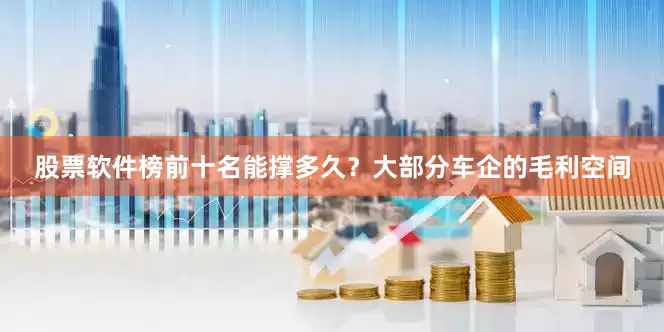 股票软件榜前十名能撑多久?大部分车企的毛利空间